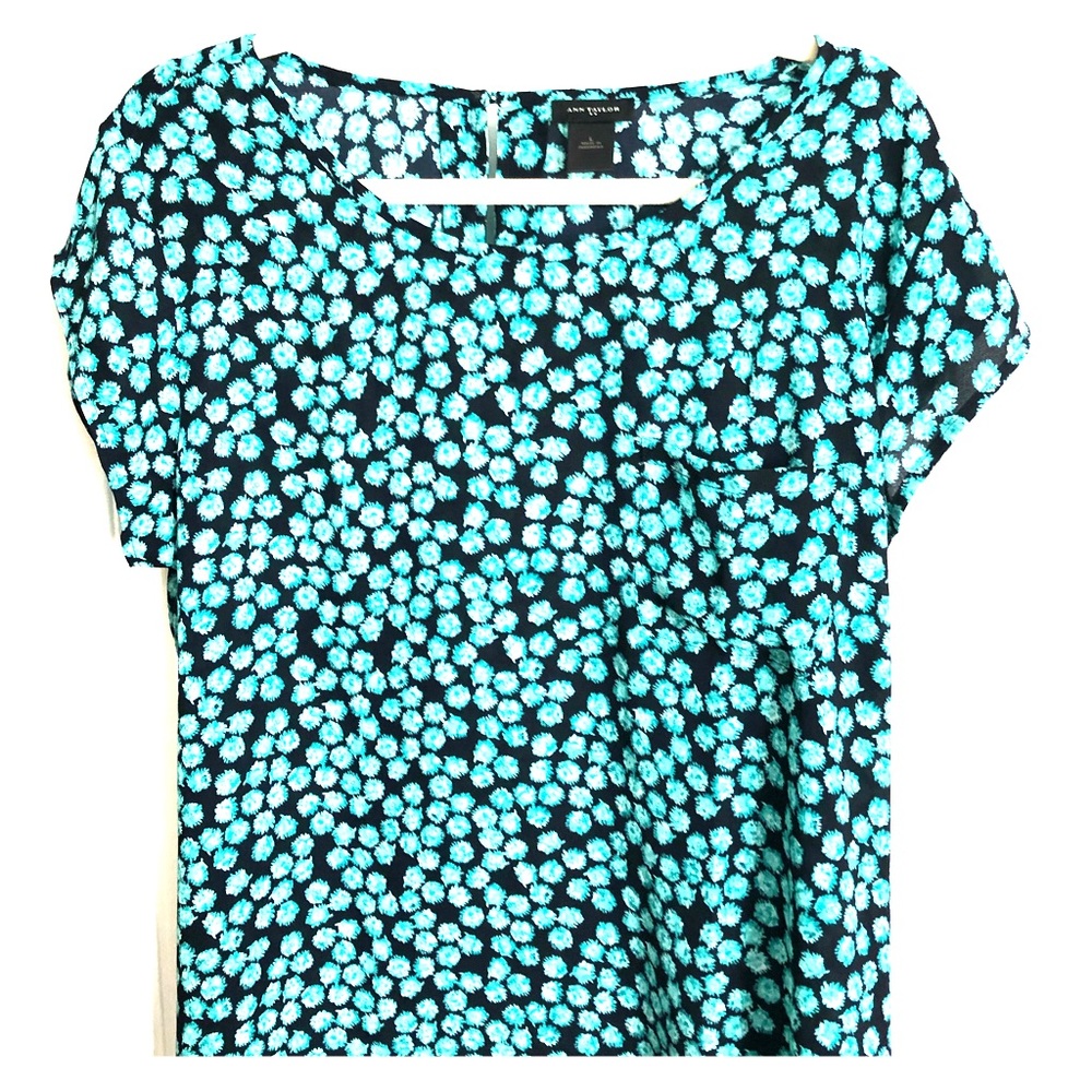 Anny Taylor Factory Cap-sleeve Blouse